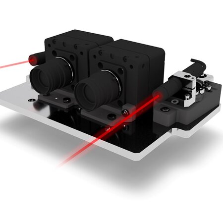 MiCROTEC 3D module and uniform-colored lamps