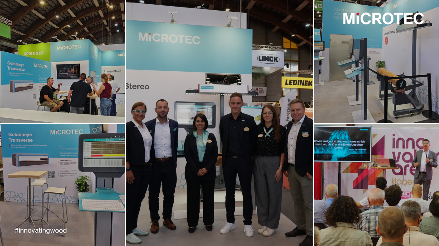MiCROTEC auf der Holzmesse Klagenfurt 2024