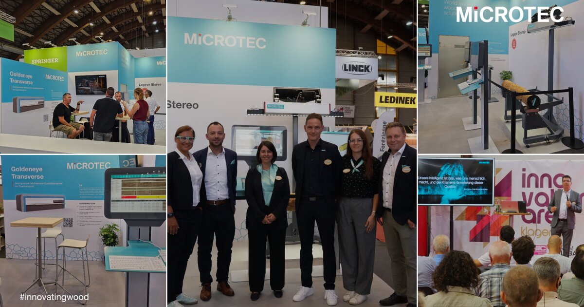 MiCROTEC - MiCROTEC auf der Holzmesse Klagenfurt 2024
