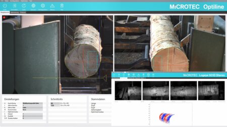 Panel táctil para la supervisión de la solución