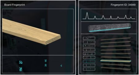 Impronta delle tavole