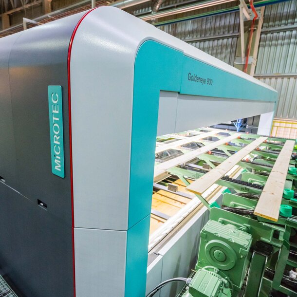 Brazil's industry leader upgrades with no.1 transverse lumber scanner Brazil's industry leader upgrades with no.1 transverse lumber scanner