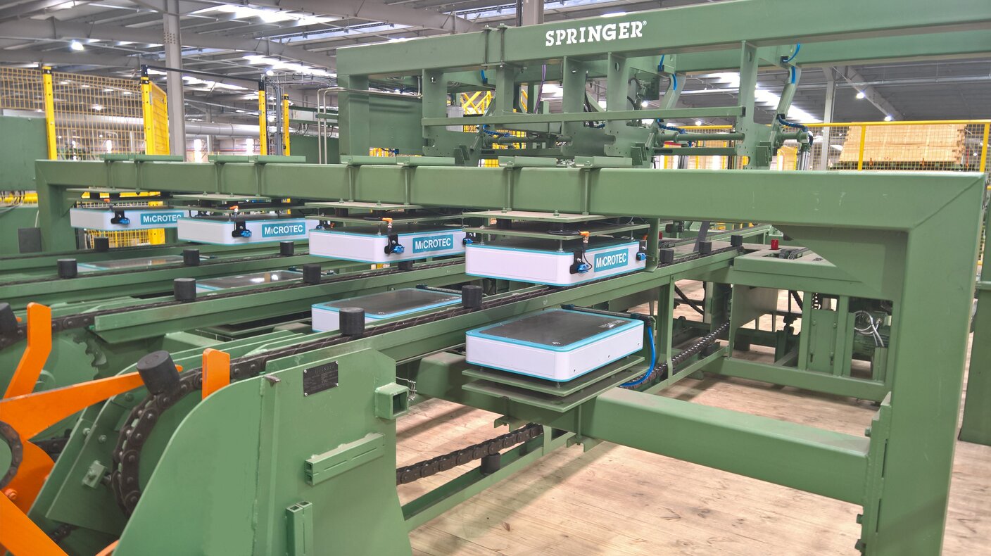Neue High-Tech Maschinen für Araupel Neue High-Tech Maschinen für Araupel