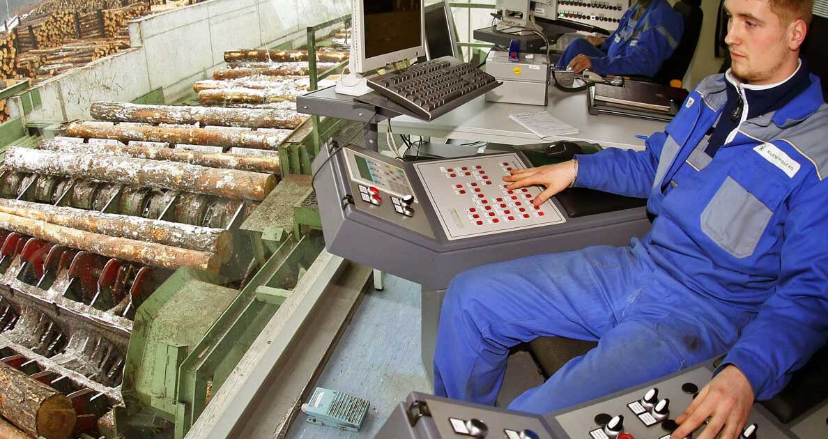 MiCROTEC - Reconstruction of the logyard at Klenk Holz AG