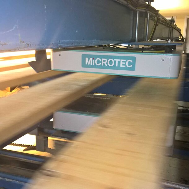 Norra Timber measures wood moisture according to EU standards Norra Timber measures wood moisture according to EU standards