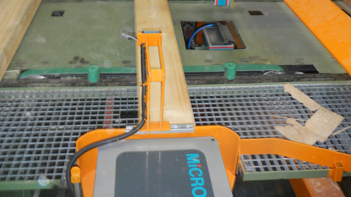 Viscan Plus for green sorting in strength classes