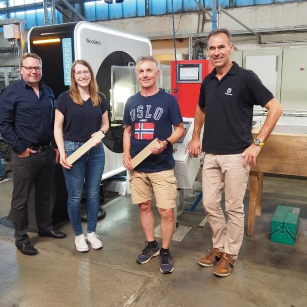 Woodeye Parquet: New scanner for aesthetic sorting